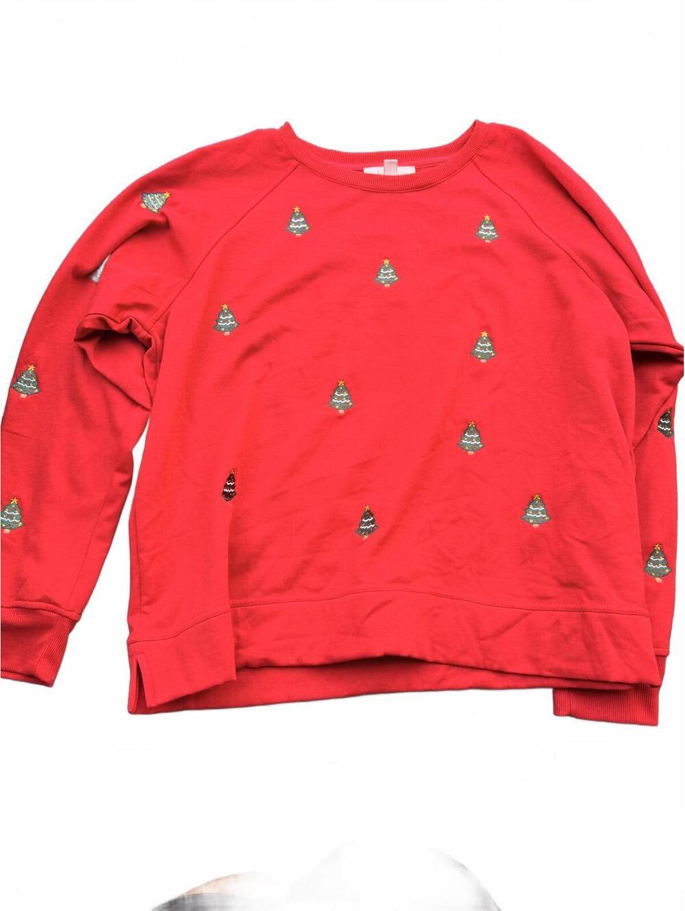 Philosophy red Christmas tree sweatshirt